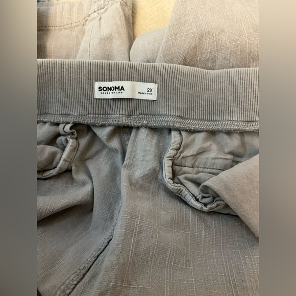Sonoma Goods For Life Gray Draw String Pants size 2X - Picture 5 of 11